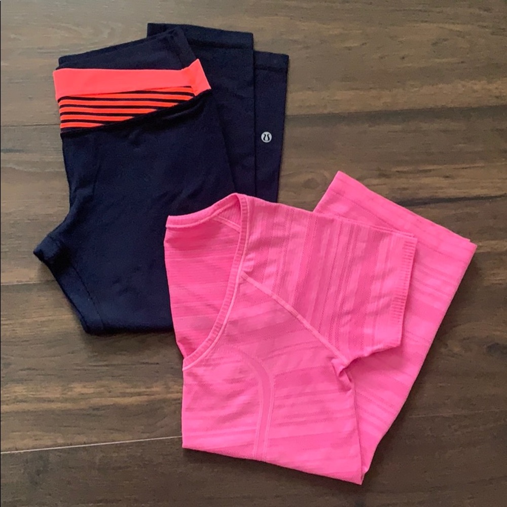 ✨SOLD Lululemon Outfit Crops + Swift Top✨